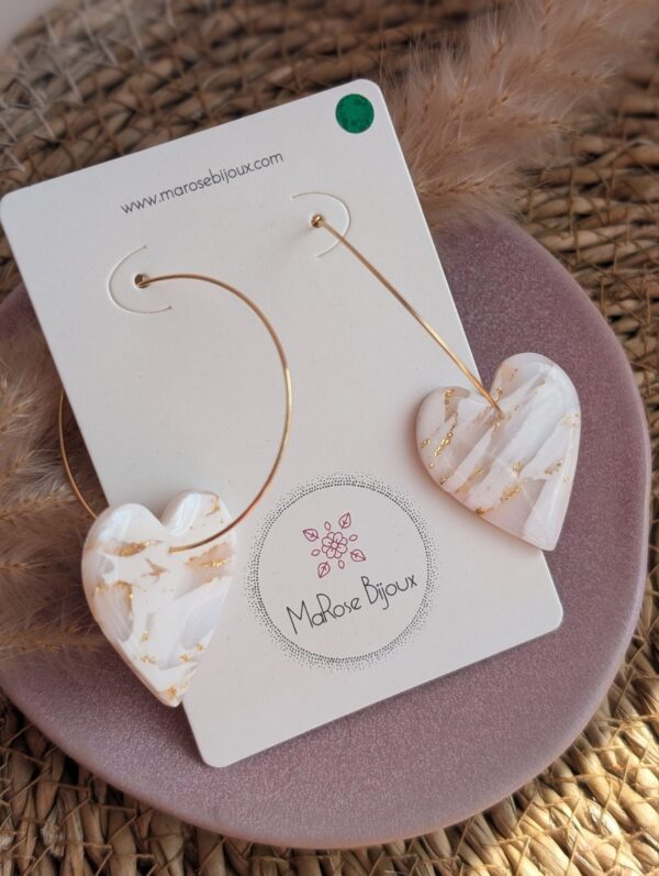 Boucle d'oreille Lueur de douceur