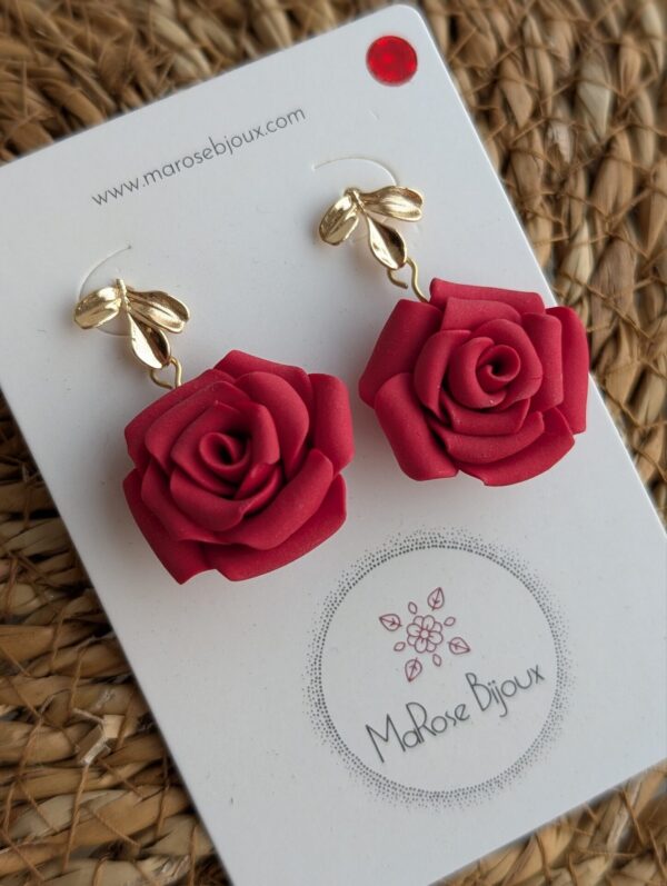 Boucle d'oreille Passion