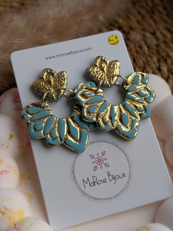 Boucle d'oreille Bohême