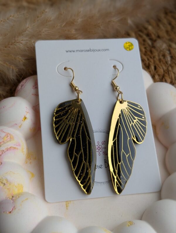Boucle d'oreille Libellule