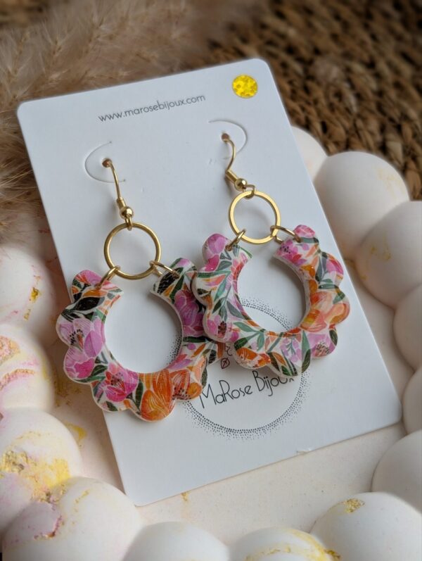 Boucle d'oreille Summer bloom