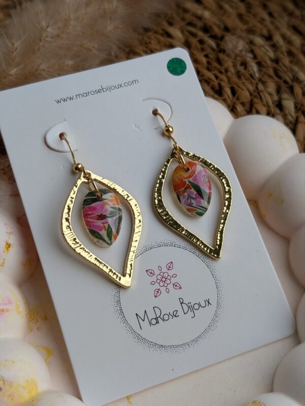 Boucle d'oreille Summer bloom