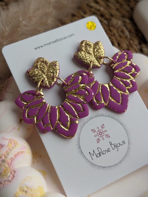 Boucle d'oreille Bohême