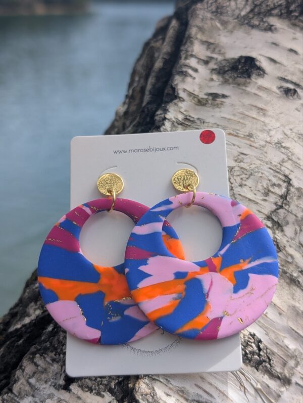 Boucle d'oreille Pulsation