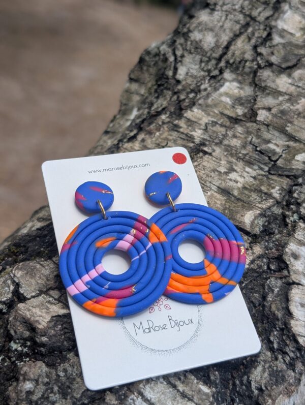 Boucle d'oreille Pulsation