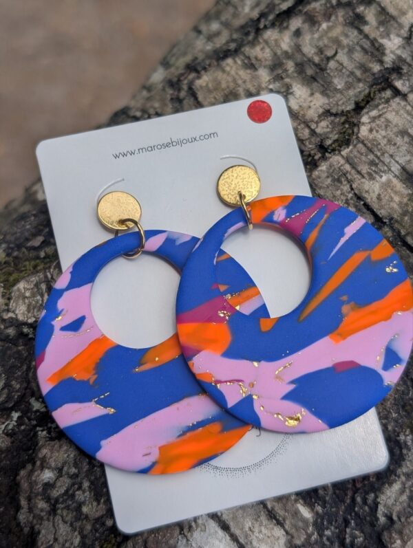 Boucle d'oreille Pulsation