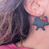 Boucles d'oreilles Coiffe alsacienne – Image 2