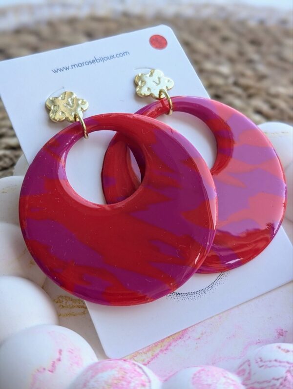 Boucle d'oreille Power