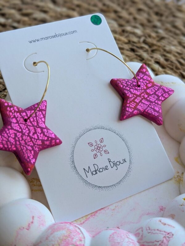 Boucle d'oreille Power