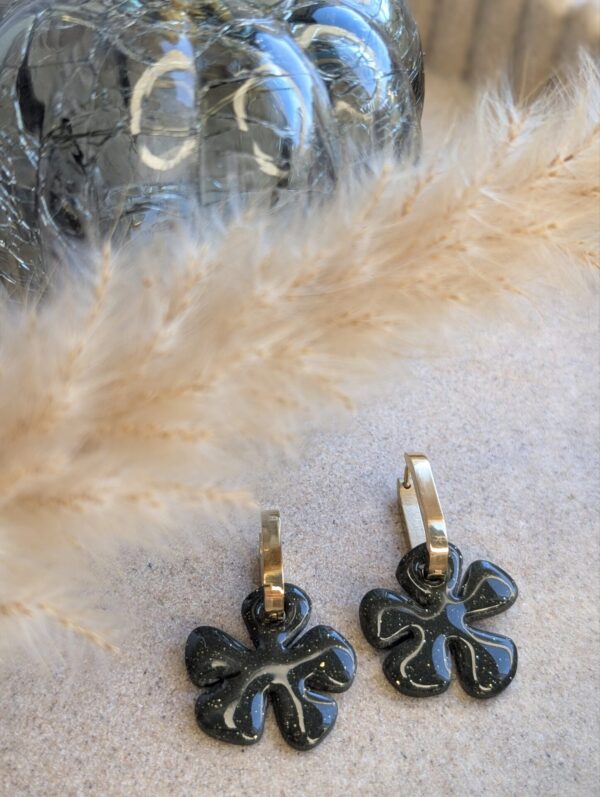 Boucles d'oreilles Kaki