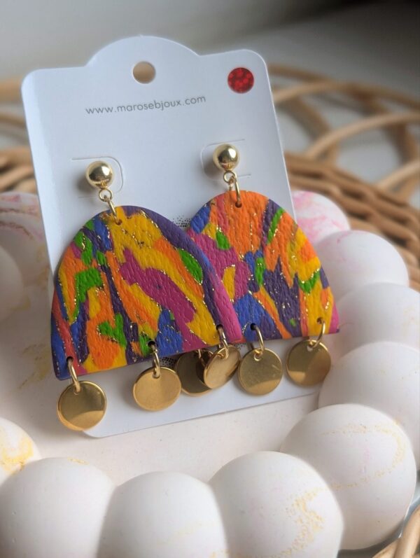 Boucle d'oreille Prisma