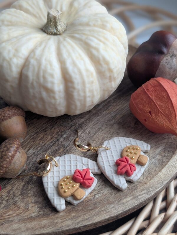 Boucles d'oreilles Automne magique