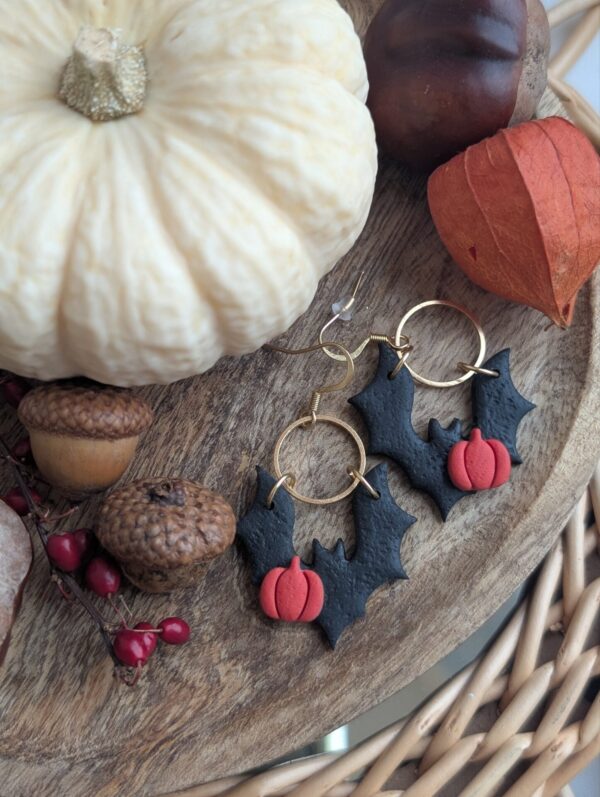 Boucles d'oreilles Automne magique