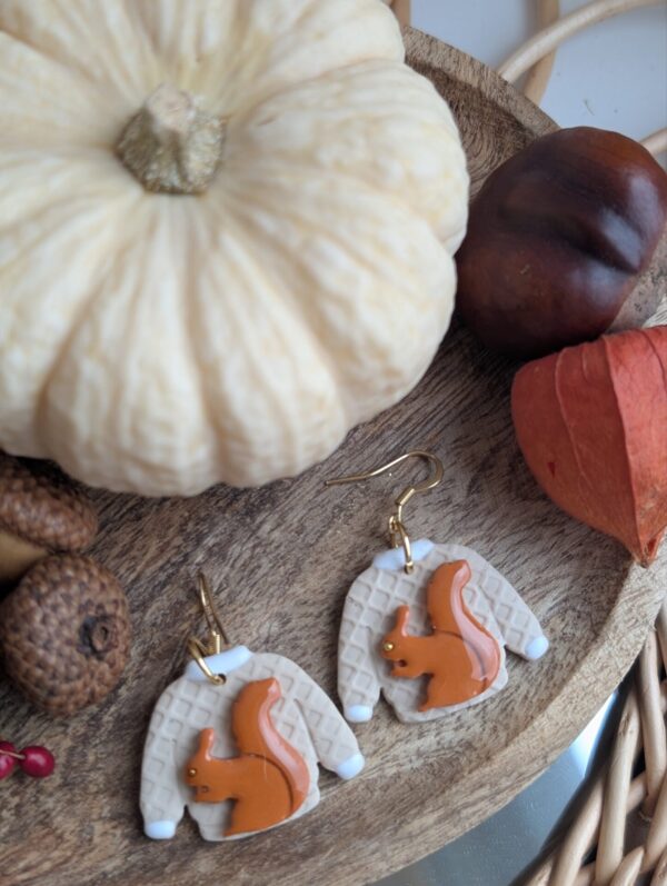 Boucles d'oreilles Automne magique
