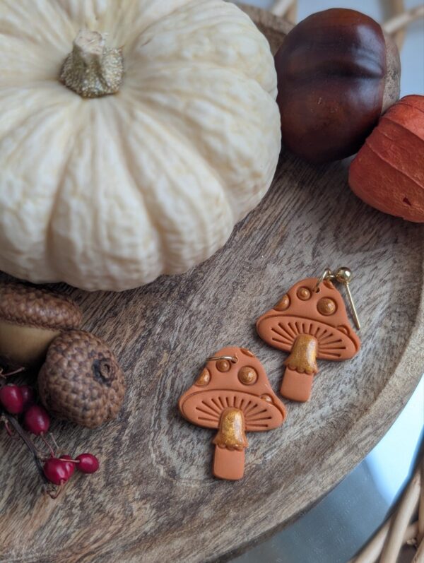 Boucles d'oreilles Automne magique