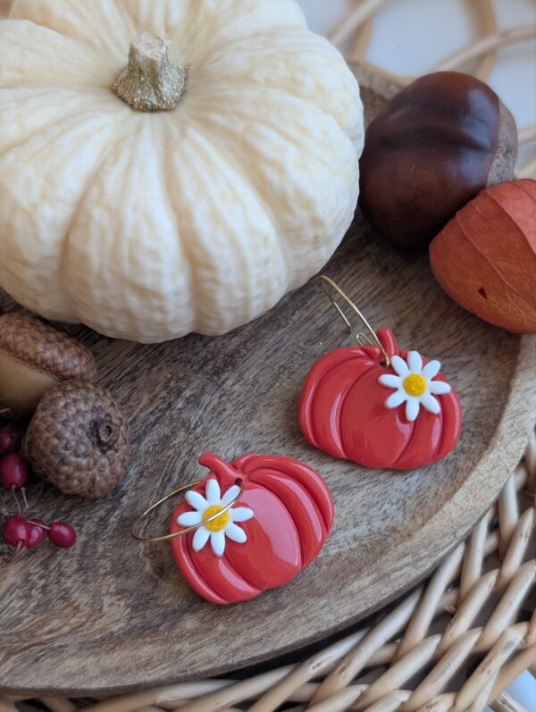 Boucles d'oreilles Automne magique