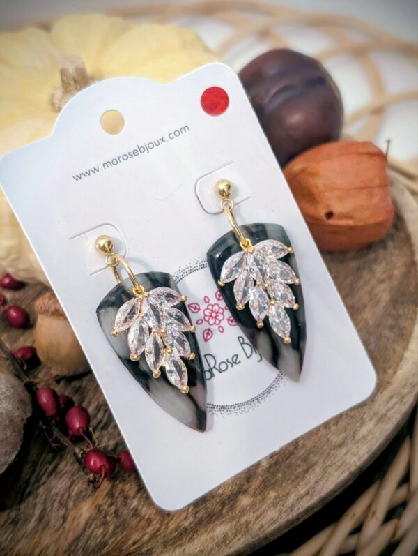 Boucles d'oreilles Velours