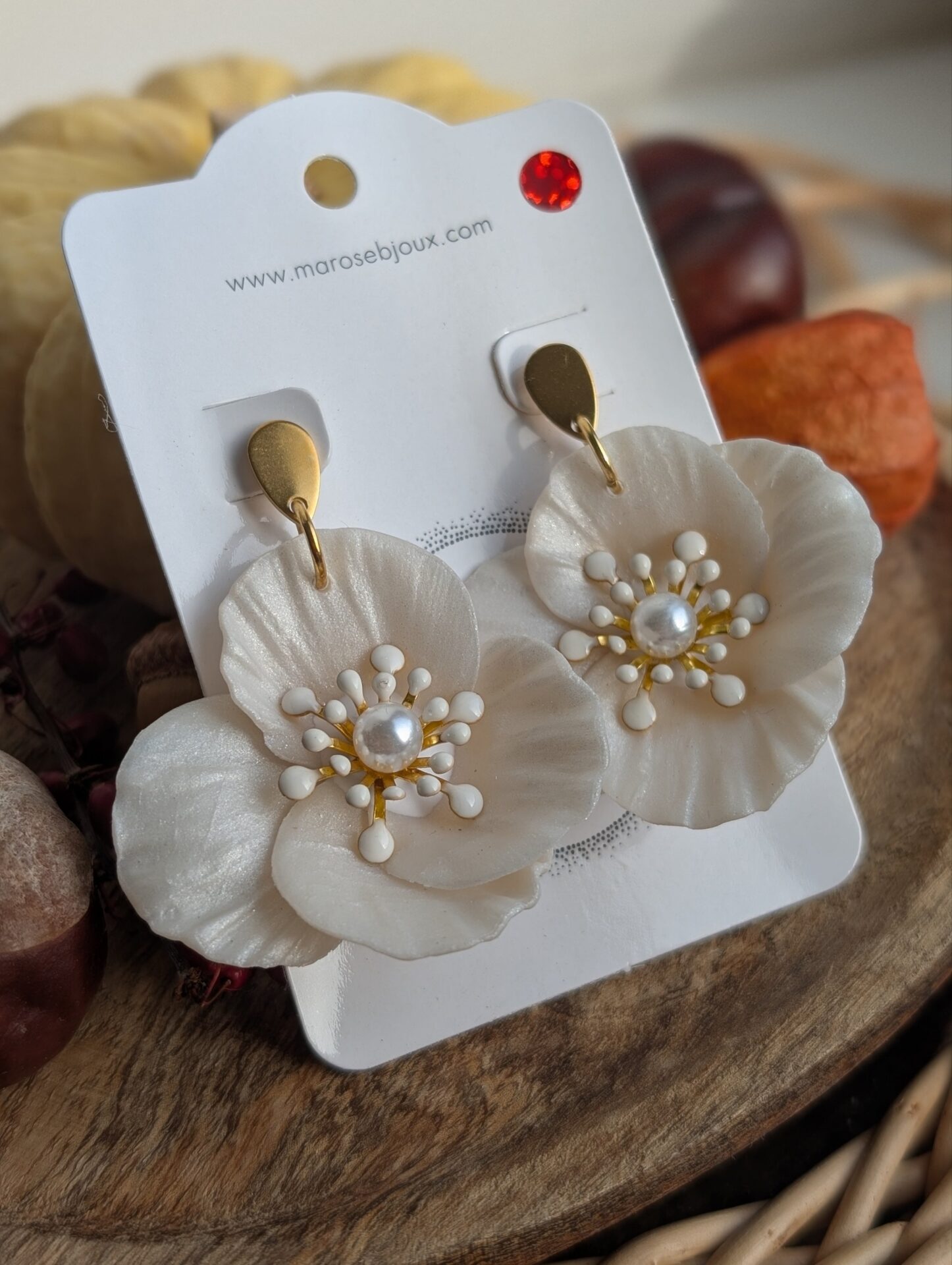 Boucles d'oreilles Pure