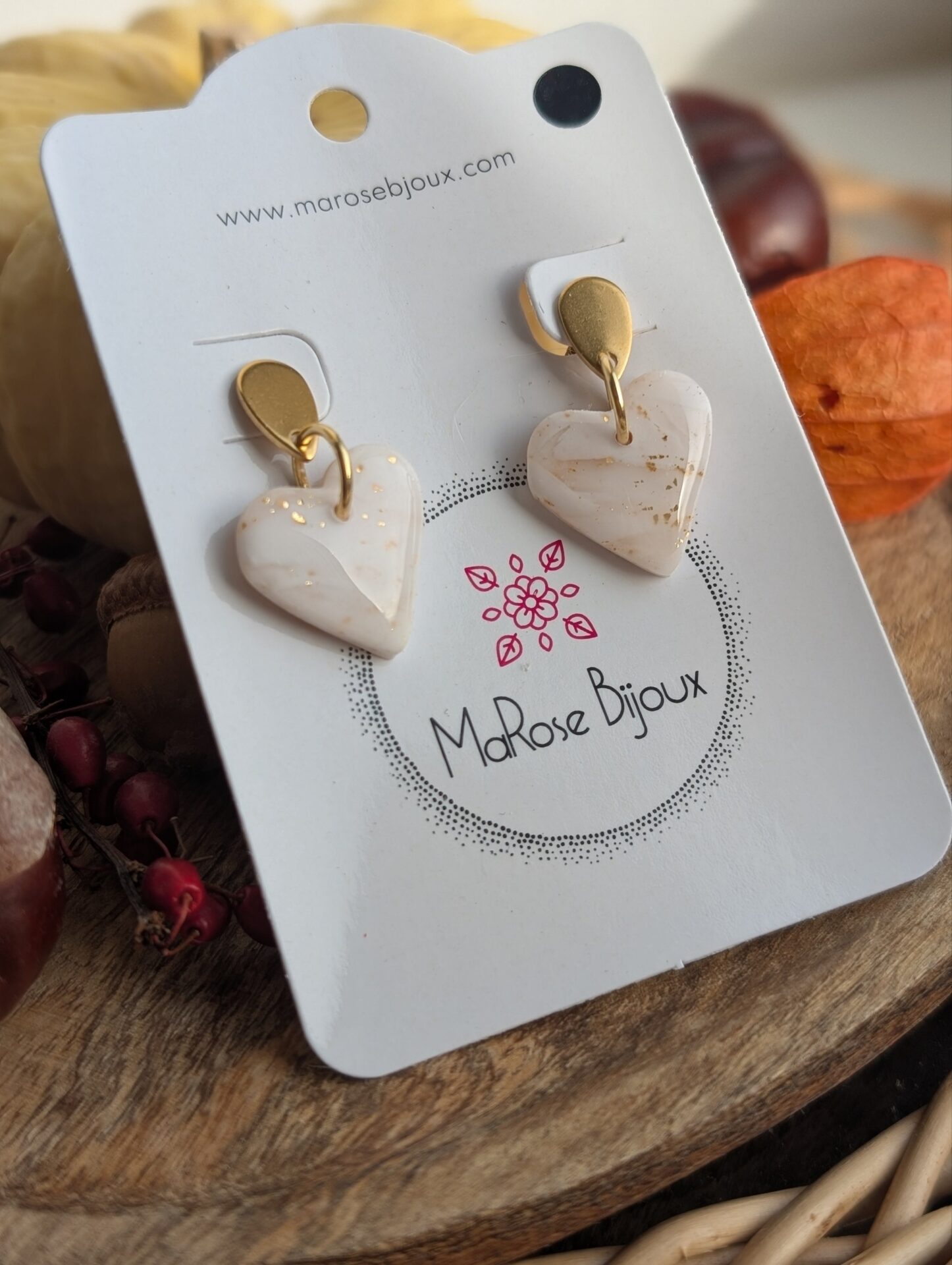 Boucles d'oreilles Pure