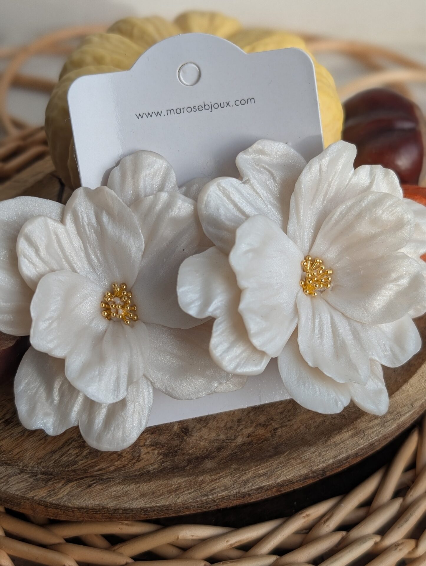 Boucles d'oreilles Pure