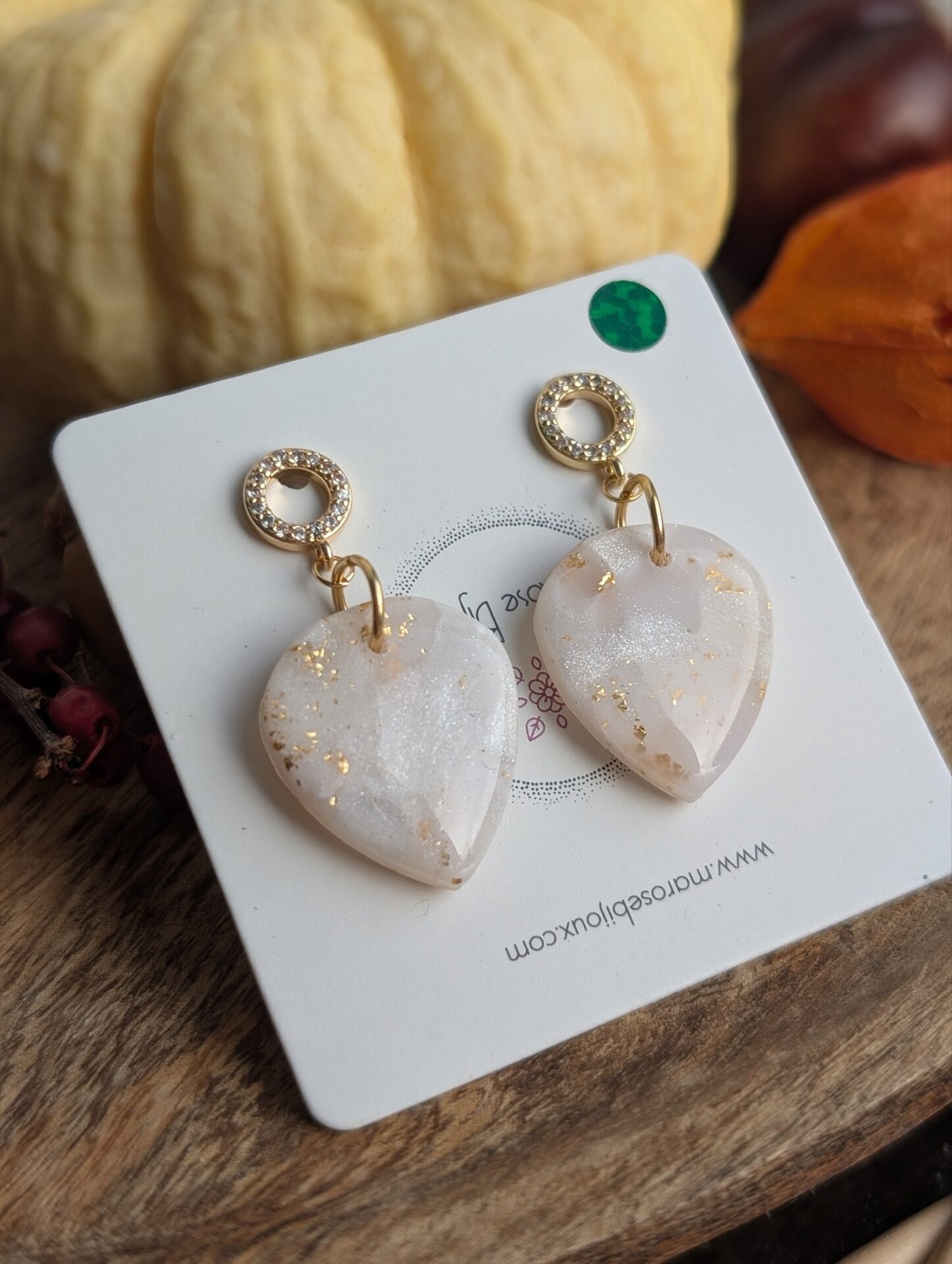 Boucles d'oreilles Pure