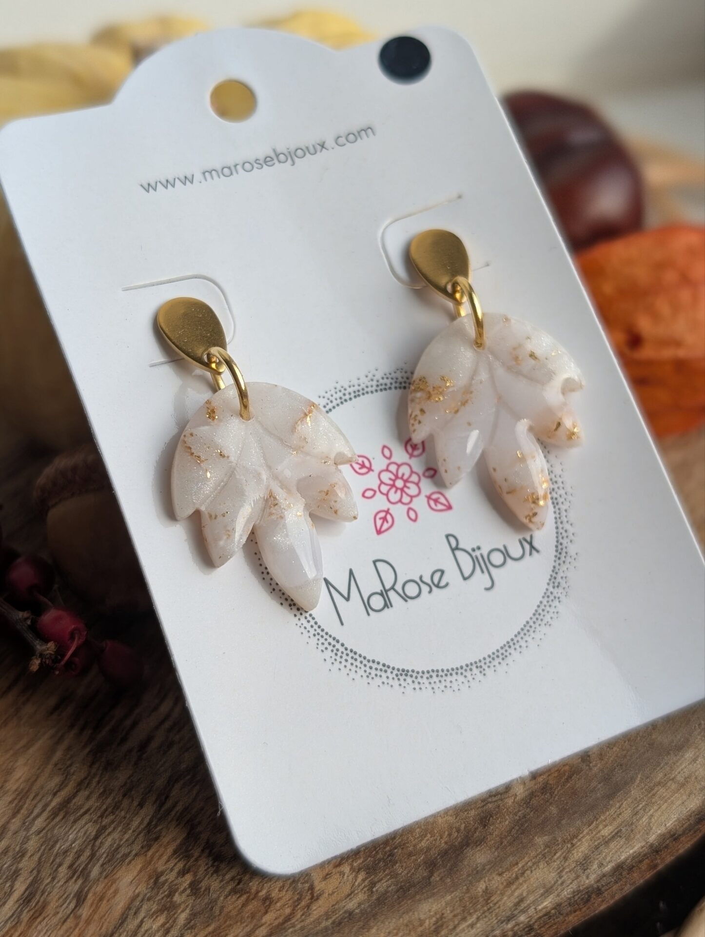 Boucles d'oreilles Pure