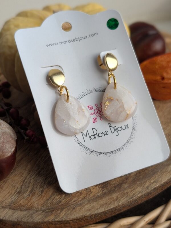 Boucles d'oreilles Pure
