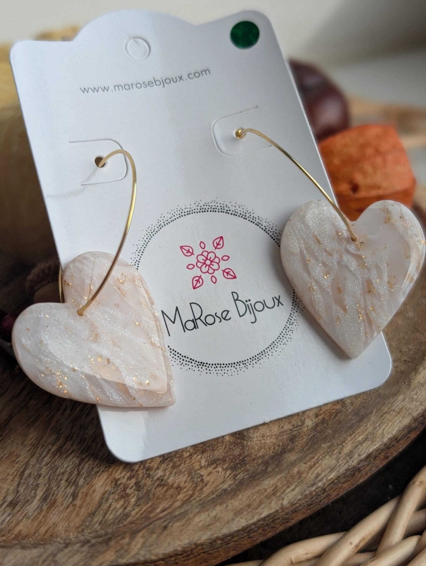 Boucles d'oreilles Pure