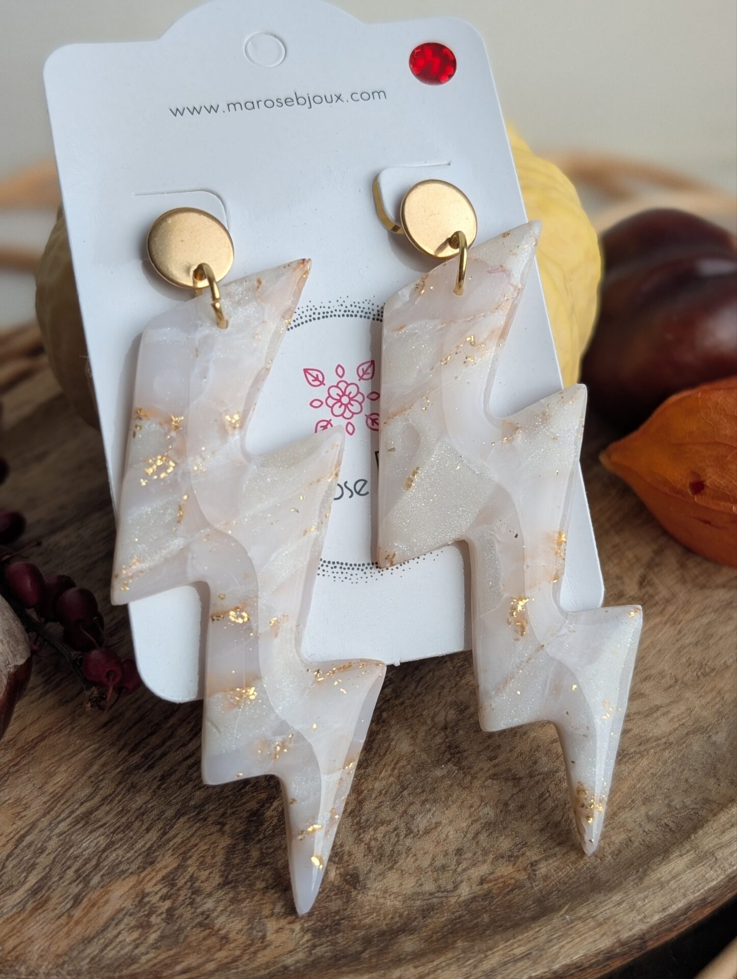 Boucles d'oreilles Pure