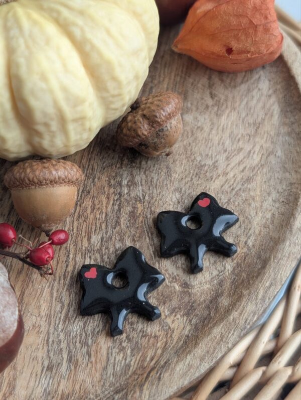 Pampille Coiffe alsacienne noire