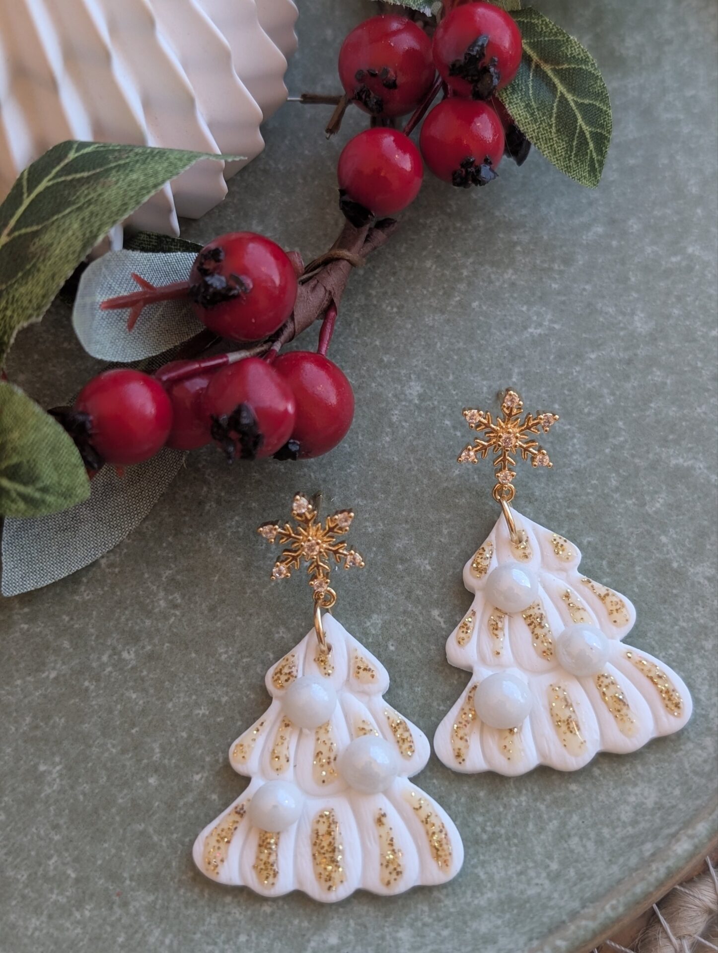 Boucles d'oreilles Sapin