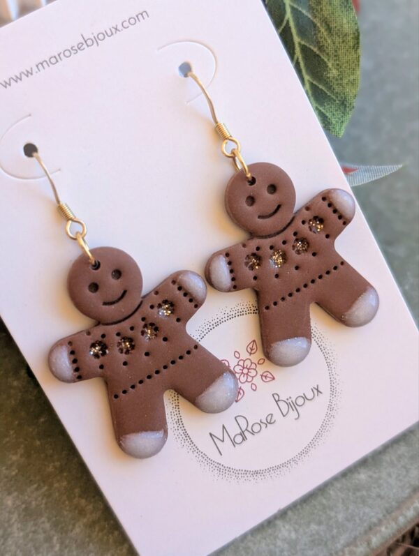 Boucles d'oreilles Petit biscuit