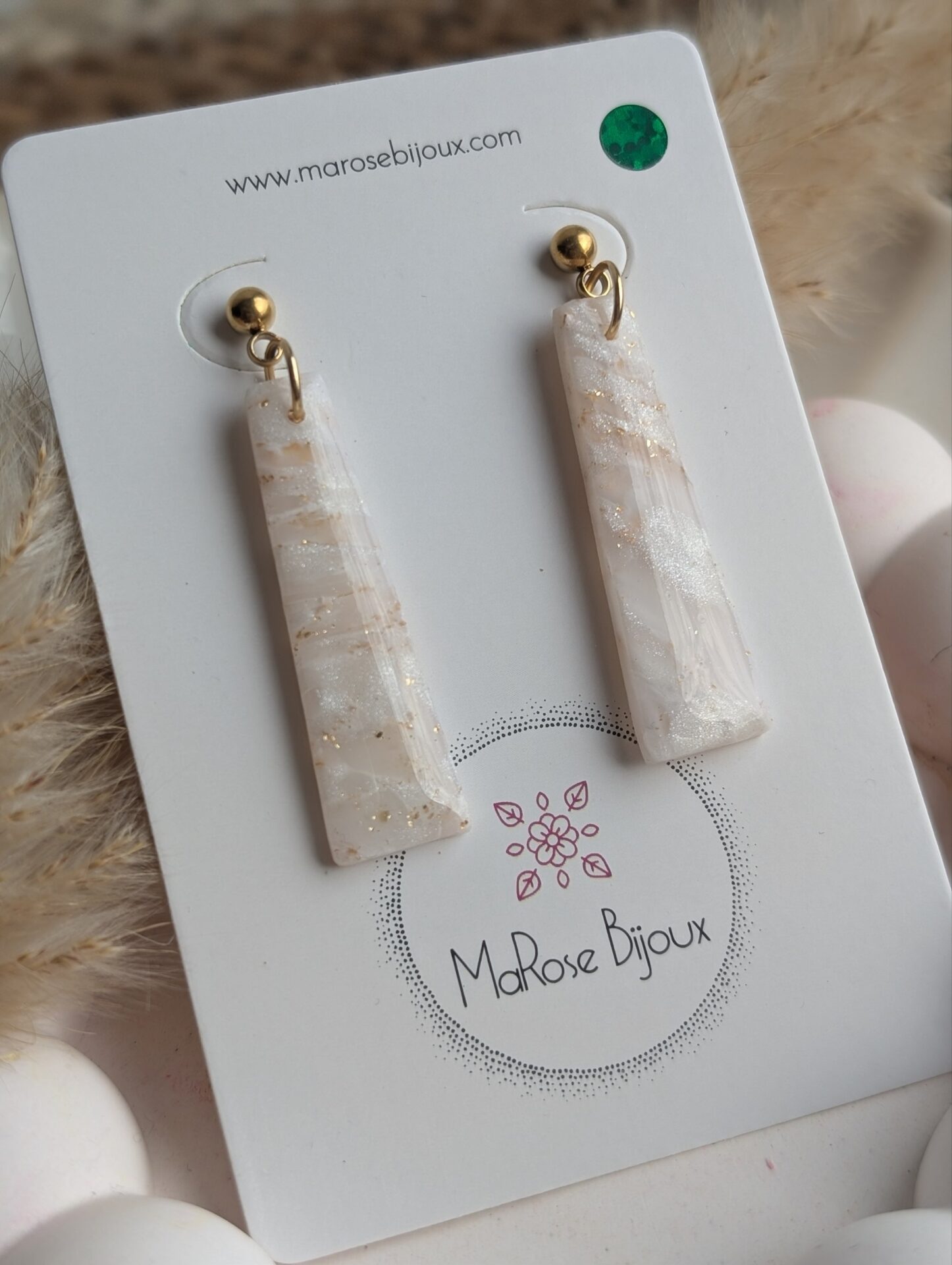 Boucles d'oreilles Pure