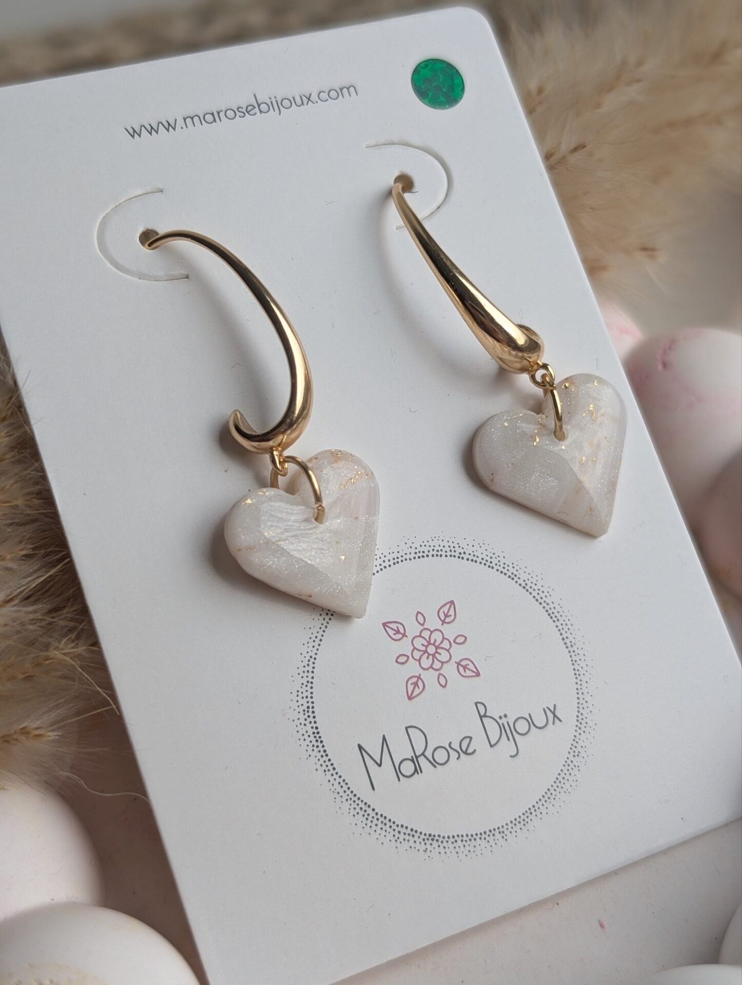 Boucles d'oreilles Pure