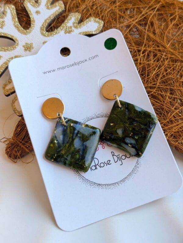 Boucles d'oreilles Sous bois