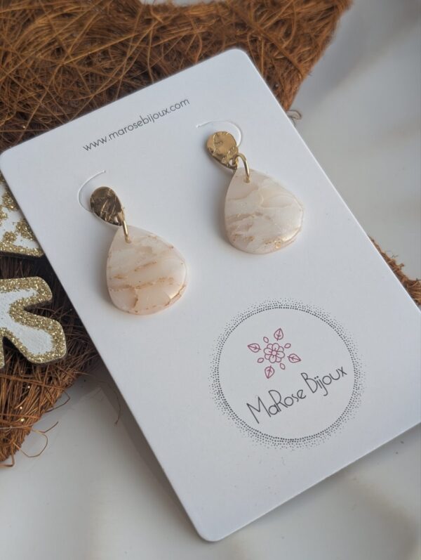 Boucles d'oreilles Pure