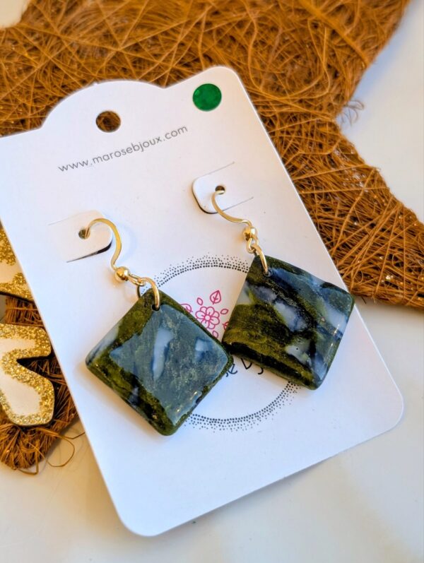 Boucles d'oreilles Sous bois