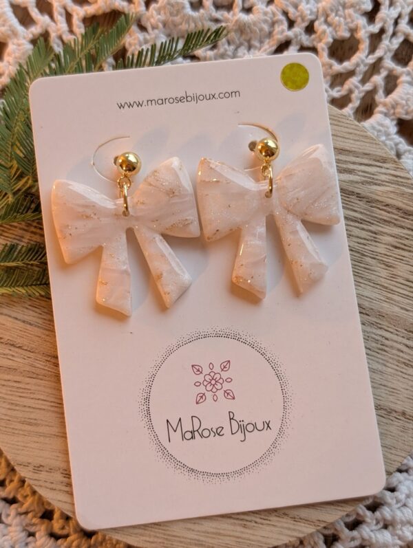 Boucles d'oreilles Noeud