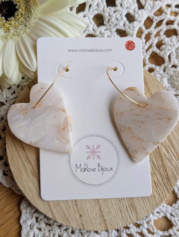Boucles d'oreilles Pure