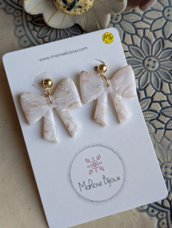 Boucles d'oreilles Noeud
