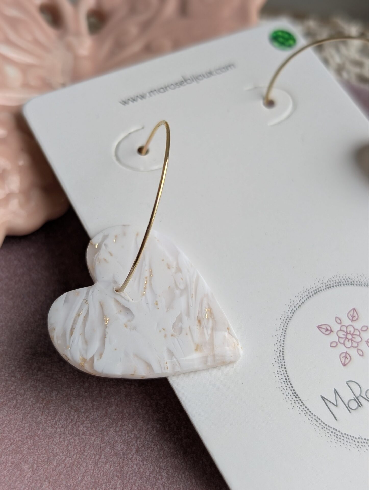 Boucles d'oreilles Pure