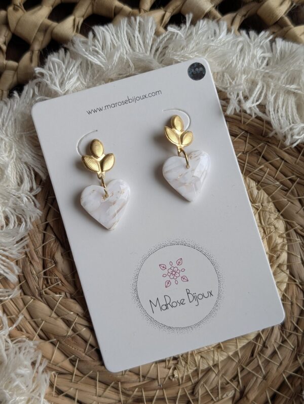 Boucles d'oreilles Pure