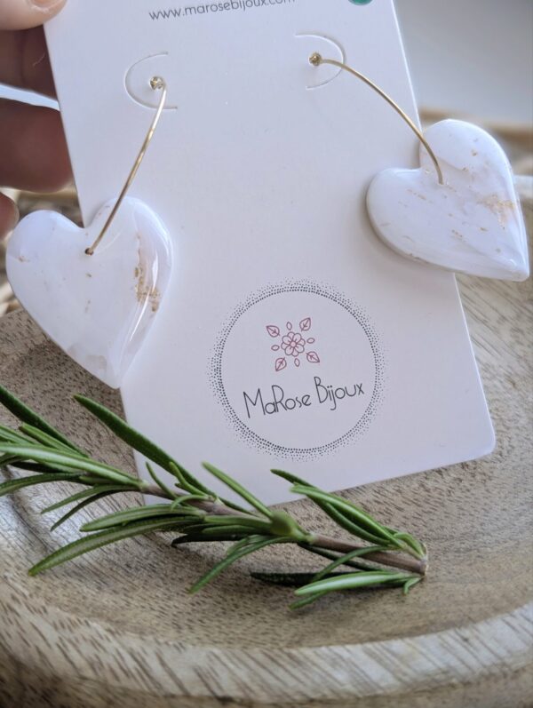 Boucles d'oreilles Pure