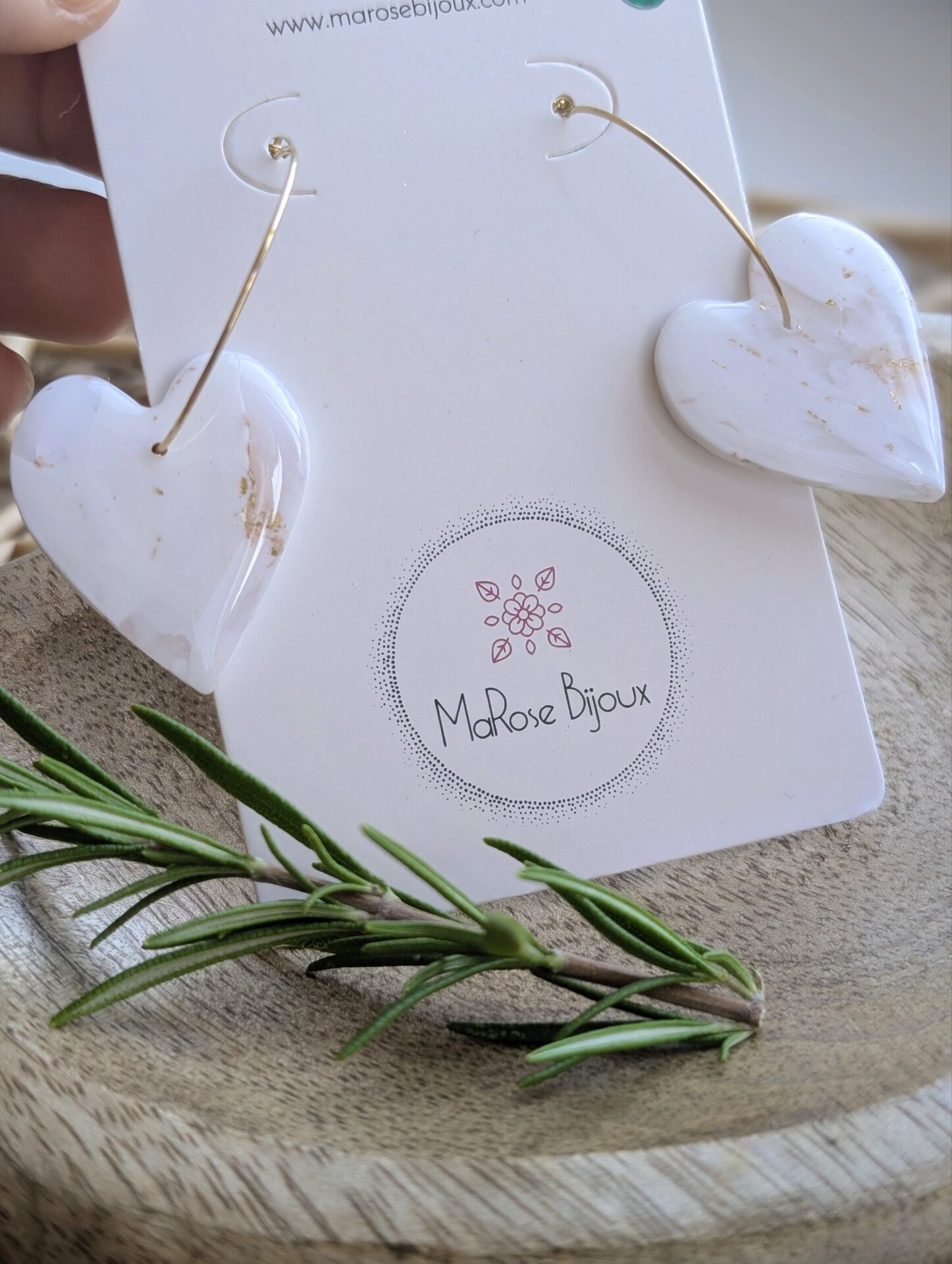 Boucles d'oreilles Pure