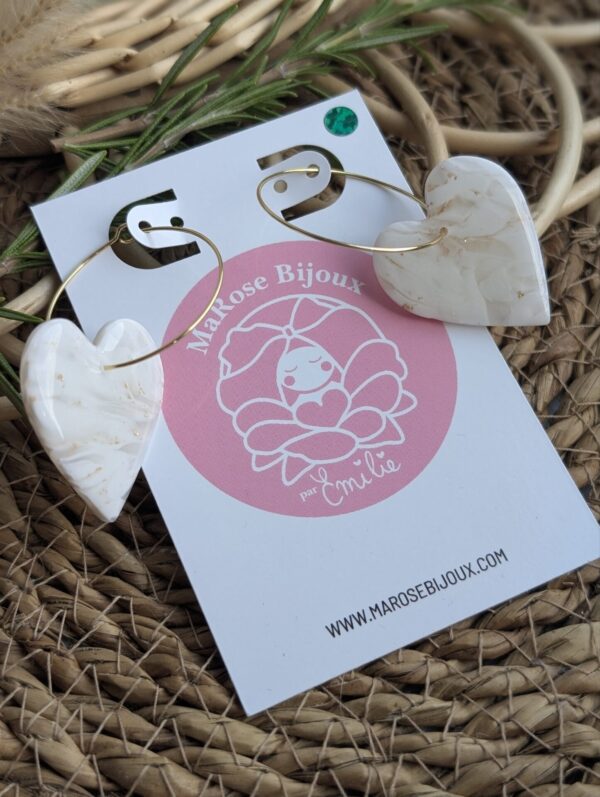 Boucles d'oreilles Pure
