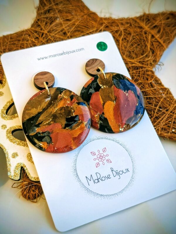 Boucles d'oreilles Terra bohème