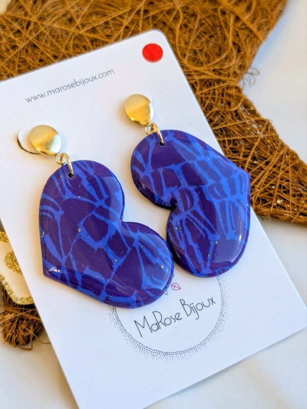 Boucles d'oreilles Upside down