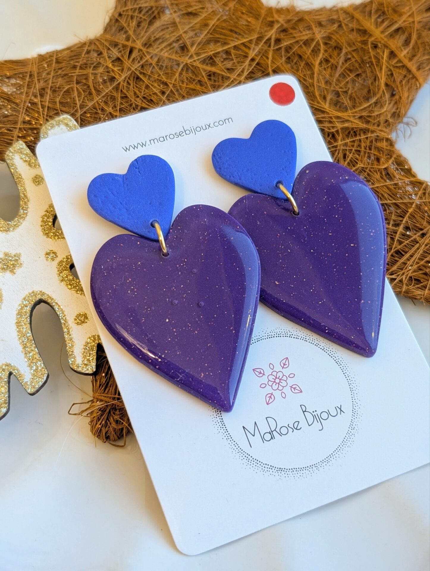 Boucles d'oreilles Upside down