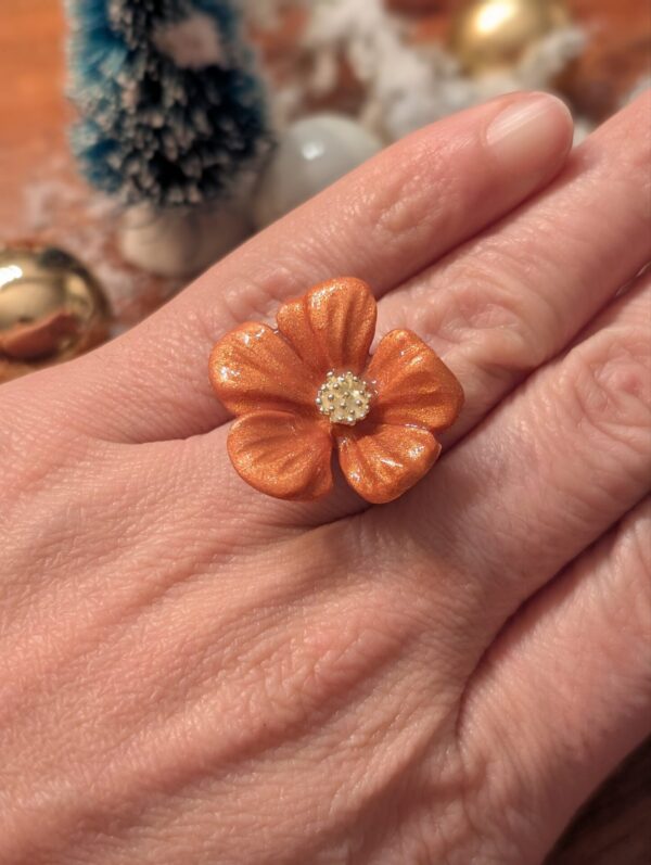 Bague fleur