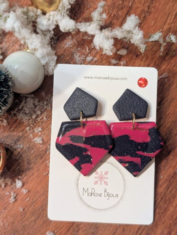 Boucles d'oreilles Upside down